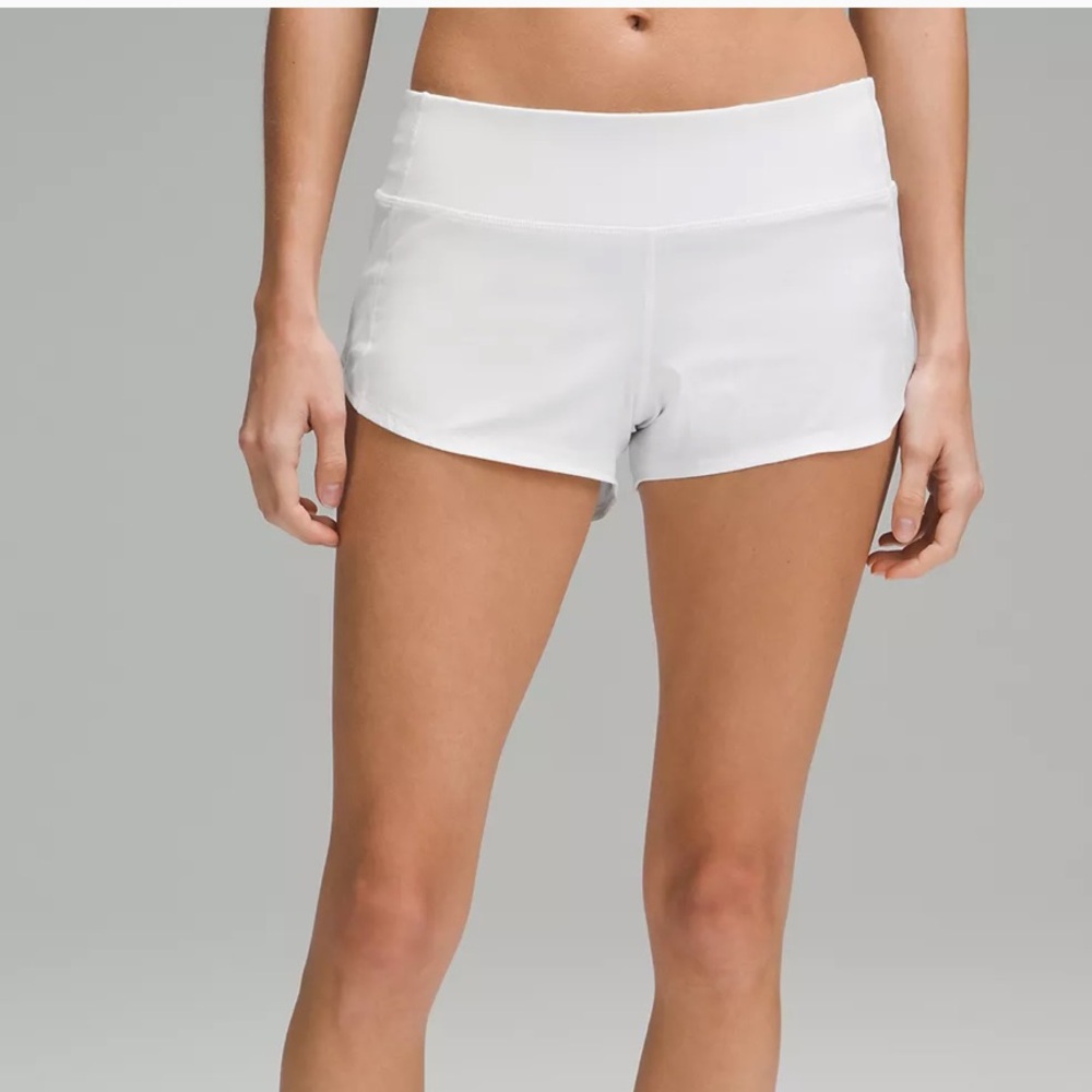 lululemon athletica Cream Athletic Shorts
